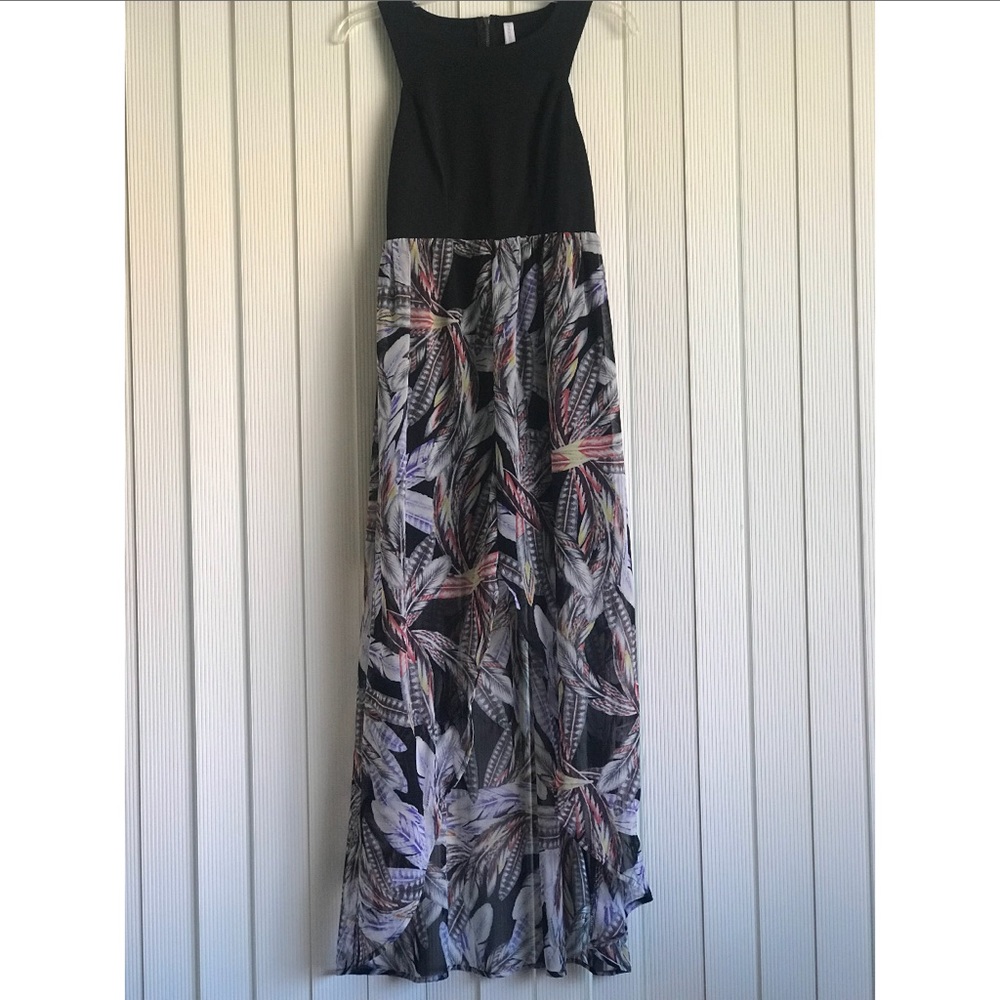High low maxi dress